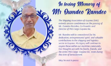 In Loving Memory of Mr. Oumdeo Ramdeo